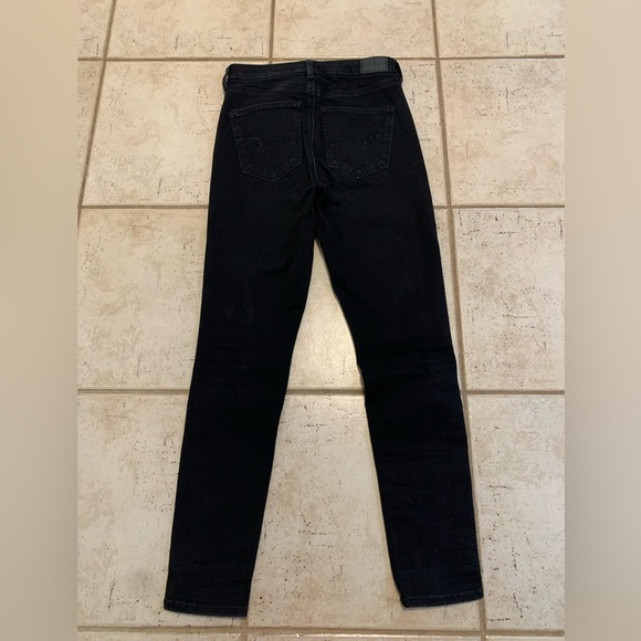 American Eagle Outfitters The Dream Jean Black Skinny Jeans Size 4 - Picture 6 of 8